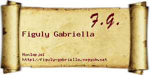 Figuly Gabriella névjegykártya